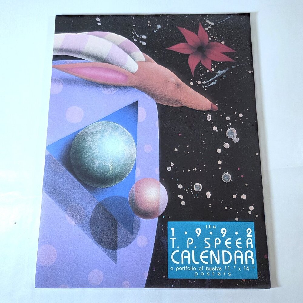 NWOT Rare Vintage T.P. Speer 1992 Poster Calendar